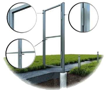 Ворота распашные